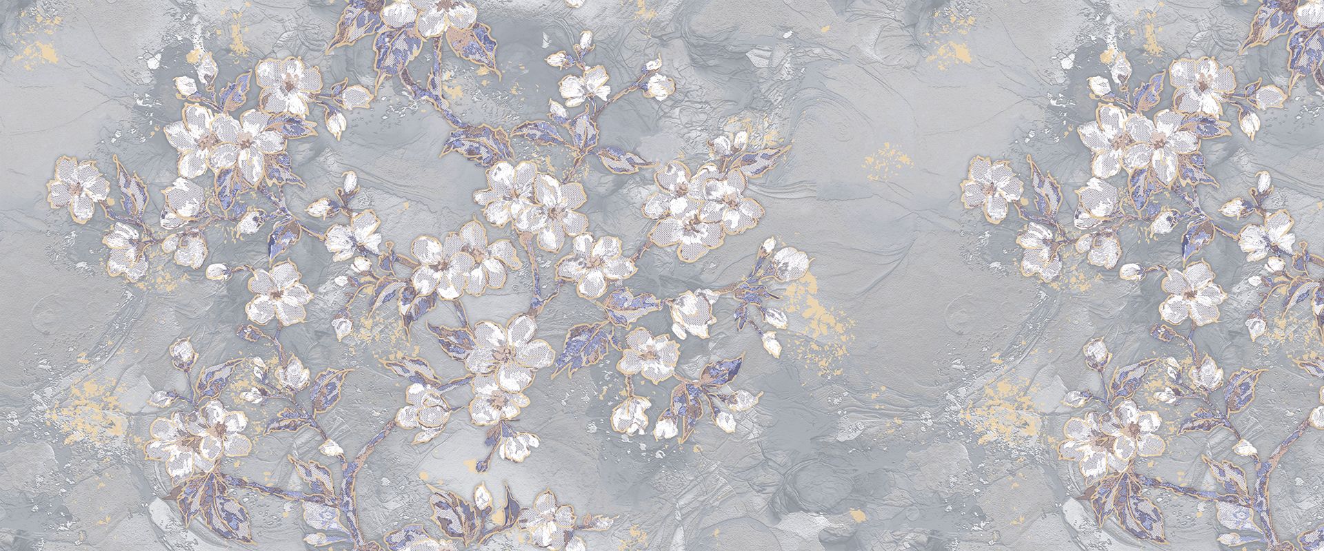 88984 Обои флизелиновые Okinawa, мотив серый 1,06х10м