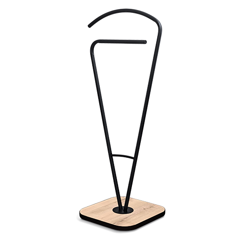 792615023 Вешалка LAKSI прикроватная СИЛУЭТ черный матовый-дуб ирландский