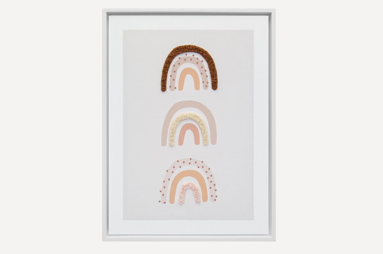 Постер детский Радуга Pink