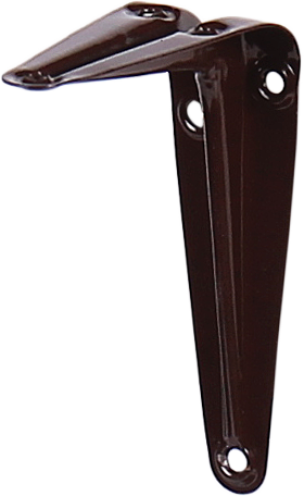 L77000BR Кронштейн 1-100х75 коричневый