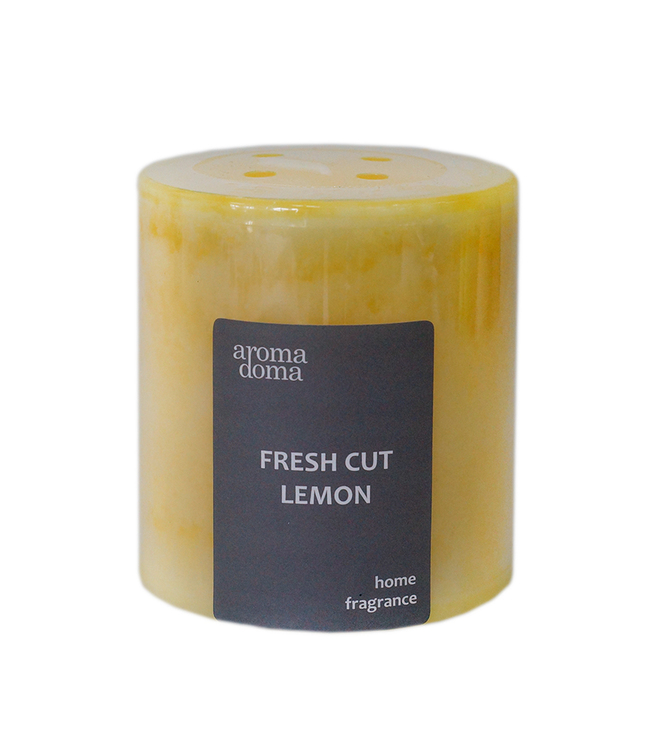 Свеча Snow layer Свежий лимон 8 см