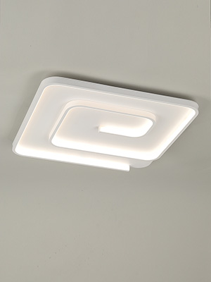 Люстра потолочная V2097-0/1PL, LED 53Вт, 4000К, 12м2, цвет белый