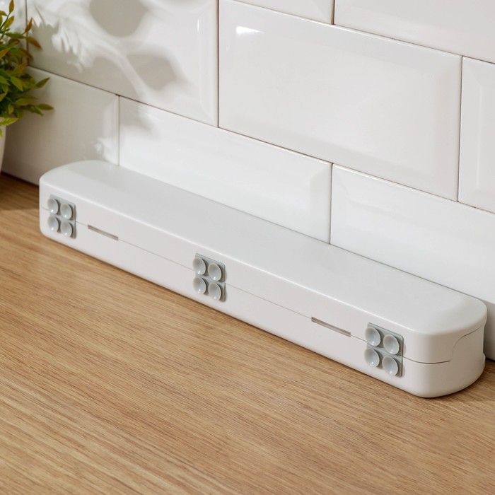 7534659 Диспенсер для пищевой пленки, цвет белый