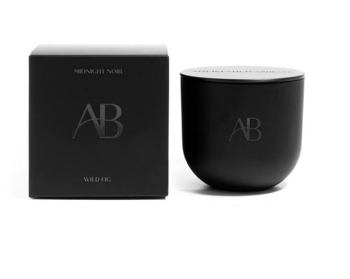 300257 Свеча Midnight noir Дикий инжир 10х9см 2 фитиля