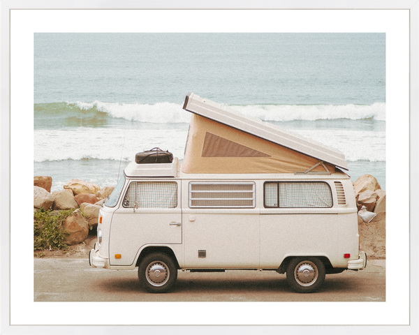 226690XCCF Постер Дом на колесах 40х50х1,8см