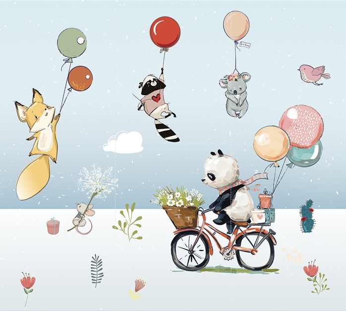 зверята на шариках