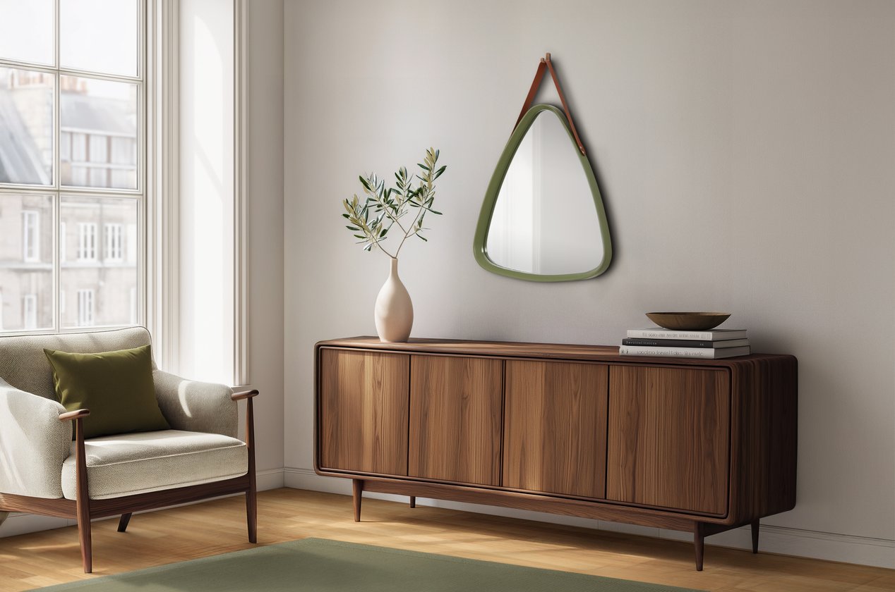 Зеркало настенное Магни Olive