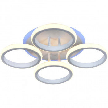 Светильник потолочный Rivoli Irmtrud с ДПУ 72+6 Вт 4000К-6000К LED 29м2 6048-106