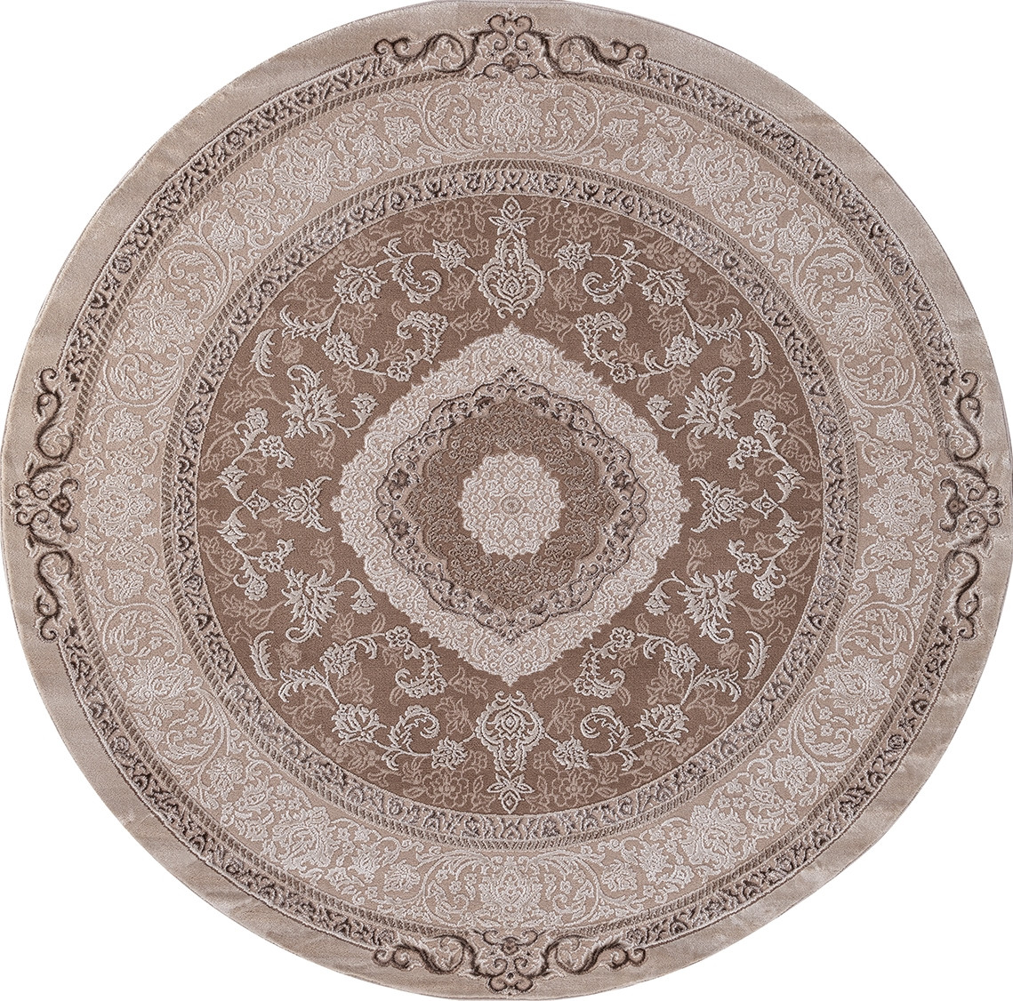 GP-00104823 Ковер ARMINA KARMEN HALI 03874B, 2,4х2,4, DAIRE, BROWN-BROWN