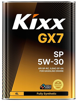 Масло моторное 5W30 SP/GF-6A KIXX G1 GX7 4л Cинтетическое