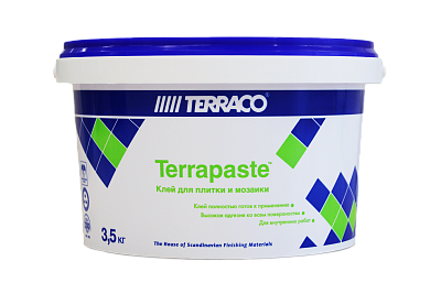 Клей для кафеля акриловый Terrapaste готовый 3,5кг