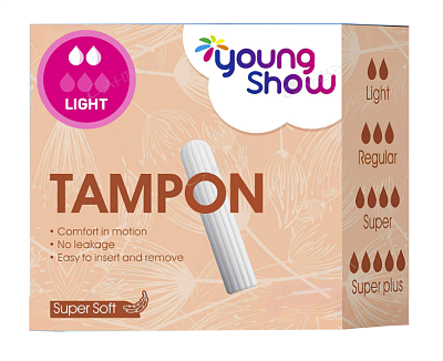 Тампоны Young Show Light  гигиенич. 8шт