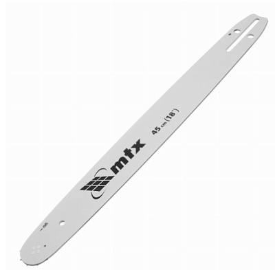 Шина для бензопилы, длина 45 см (18"), шаг 0,325", паз 1,5 мм, 72 звена// MTX