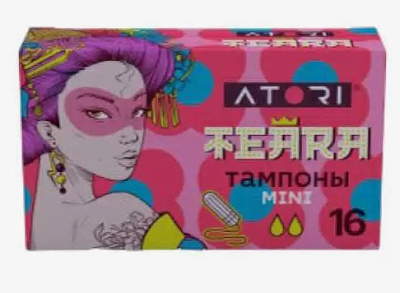 Тампоны гигиенические ATORI TEARA "MINI" 16шт