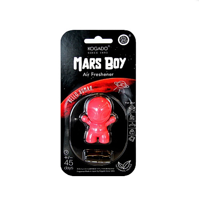Ароматизатор полимерный Kogado Mars Boy на кондиционер Lucky Fairy (Морской бриз, свежий бергамот)НМ