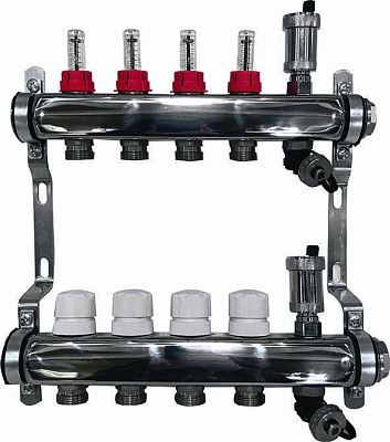 Расходомер для коллекторной группы 1/2", AQUALINK