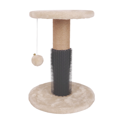 Когтеточка-столбик WELLNESS Birch с подиумом, 32*42см MPets