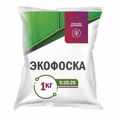Экофоска 1 кг. N:P:K 9:20:20