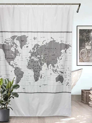 Штора 200х200 д/в International Map I [ch-21318]