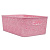 Т264-4 Корзина для хранения СКАЗКА 290х210х100 №3 розовый