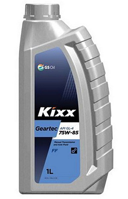 Масло трансмиссионное 75W85 GL-4 GS KIXX GEARTEC FF П/Синтетика 1л