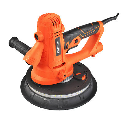 Машина шлифовальная PATRIOT Expert WS 180 L, 800Вт, 2300 об/мин, d 180 мм, подсветка, (бетон, гипсок