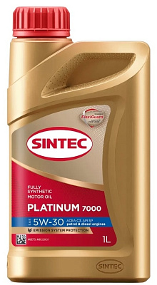 Масло моторное 5W30 SINTEC PLATINUM 7000 SP C3 Синтетическое 1л