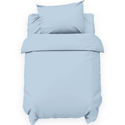 КПБ LoveLife Celestial blue 112*143 см, 60*120+20 см, 40*60 см, 100% хлопок,сатин,125г/м² 