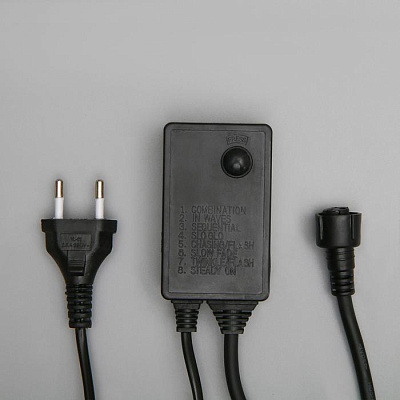 Контроллер для гирлянд УМС до 8000 LED, 220V, Н.Т. 3W, 8 режимов  