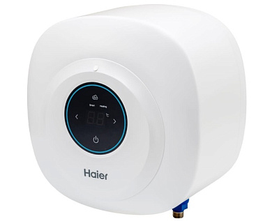 Водонагреватель 30 л, 2,5 кВт, над мойкой, эмаль, Haier ES30V-EQ1 (В 440 Ш 440 Г 390)