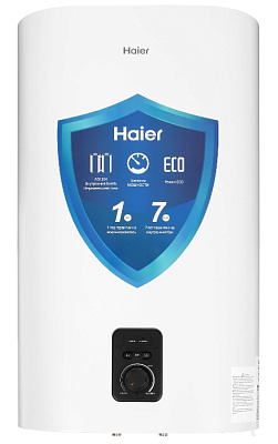 Водонагреватель 50 л, 2 кВт, нерж, Haier ES50V-F2 INOX вертик/гориз установка (В 815 Ш 284 Г 462)