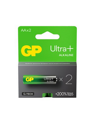 Батарейка GP ultra plus 15АUP-2CR2 АА 2шт. уп.