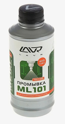 Промывка инжекторных систем с раскоксовывающим эффектом LAVR ML101 1000мл