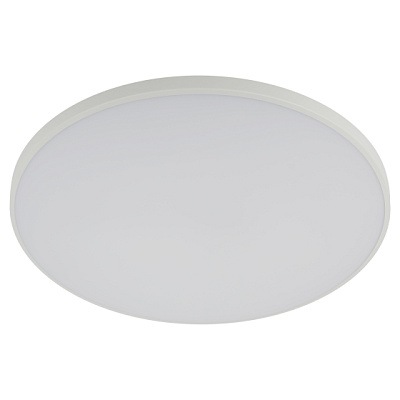 Светильник потолочный светодиодный ЭРА Классик без ДУ SPB-6 Slim Base BK WH 45W-5K 5000К