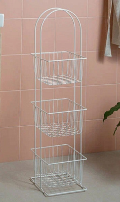 Стеллаж ЧМЗ 22x22x88.7 см, белый