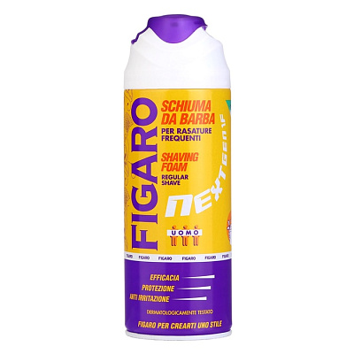 Пена для бритья FIGARO с маслом Ши 400  мл не марка