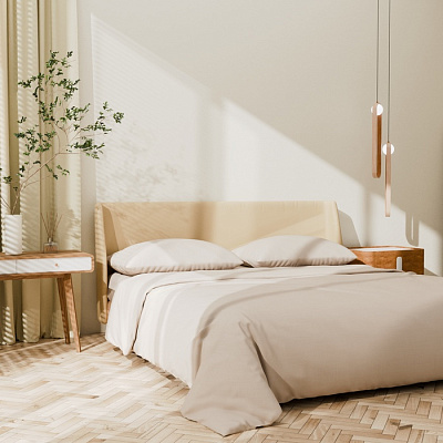 КПБ LoveLife дуэт Ivory 143*215см-2шт,225*240см,50*70см-2шт100%хлопок,сатин125г/м² 
