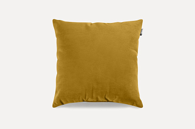 Подушка Деко 40х40см Velvet Yellow желтый