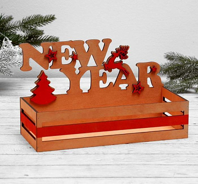 Полка "New year", 19,5 х 32,5 см 