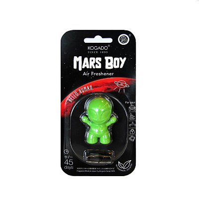 Ароматизатор полимерный Kogado Mars Boy на кондиционер Love Tulipe (Тюльпан, травянистые ноты) не ма