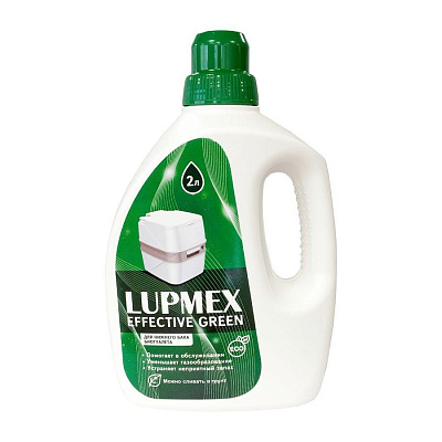 Жидкость для биотуалета LUPMEX Effective Green 2л