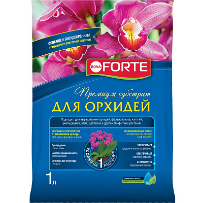 Субстрат Бона Форте для орхидей, 1 л