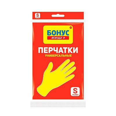 Перчатки БОНУС универальные L