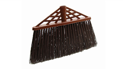 Щетка для уборки мусора РОТАНГ для улицы коричневый ротанг