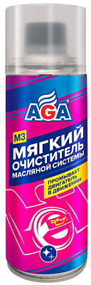 Мягкий очиститель масляной системы AGA M3 355мл