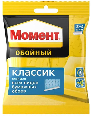 Клей обойный "Момент Классик", 100 г.