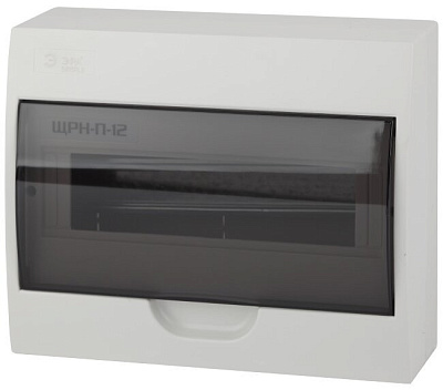 Бокс ЩРН-П-12 модулей навесной пластик IP41 Simple