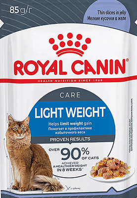 Корм Royal Canin д/кош Лайт вейт кэа желе 85г