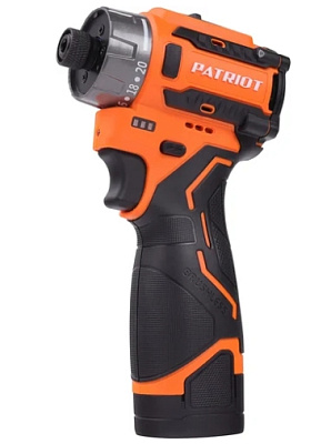 Винтоверт PATRIOT BR 469, HEX 1/4, 16.8В, 2.0 Ач, 70Нм, 2 акб и зу, кейс