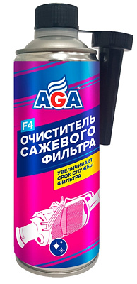 Очиститель сажевого фильтра  AGA F4 355мл